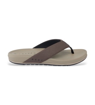 Phantom Bonzer beige flip flops