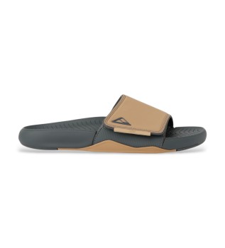 Phantom Slab black sandals