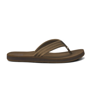 The Groundswell brune lædersandaler