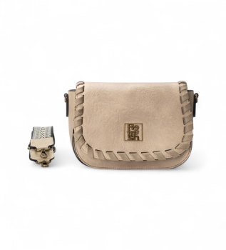 Handbag 183307 beige