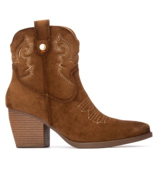 Botines 173014 marrn