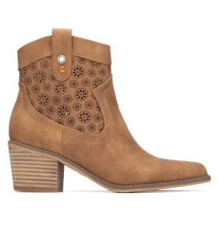 Buty za kostkę 175150 brązowe