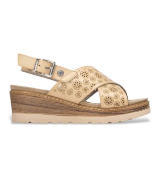 Sandals 175163 beige