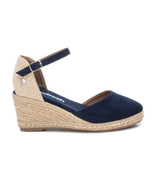 Espadrillas in pelle 170770 blu navy 