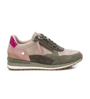 Leather trainers 172630 green