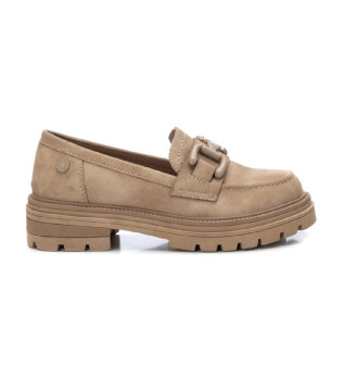 Mokasyny 171135 beżowe