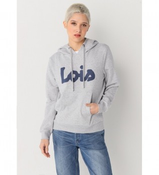 Sudadera con capucha 135258 gris