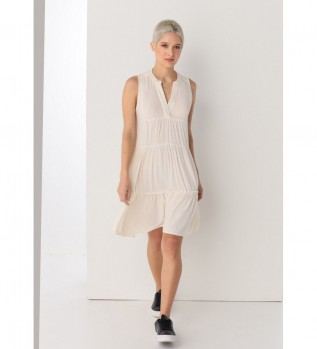 Robe courte 132991 blanc