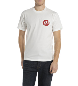 T-shirt bsica 30/1 branca