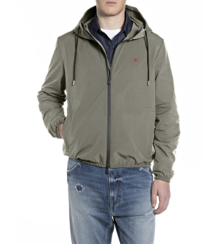 Giacca con logo Green R