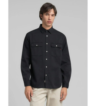 Oxford overhemd zwart