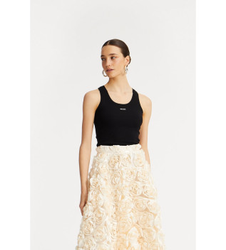 T-shirt Adanne zwart