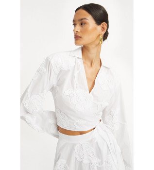 Willow Short Shirt vit