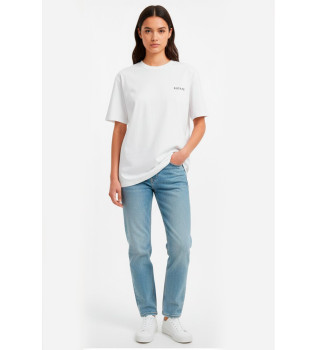 T-shirt oversize branca