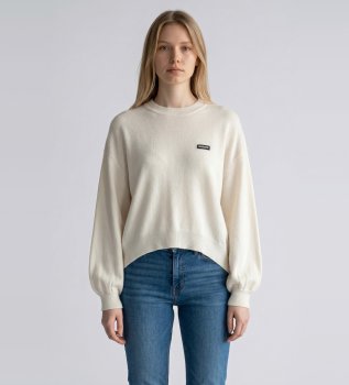 Jersey oversize Arina blanco roto