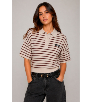 Ellia beige polo