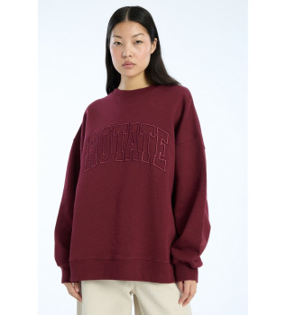 Sweat-shirt Maroon Iris