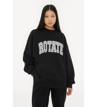 Sweatshirt Iris noir