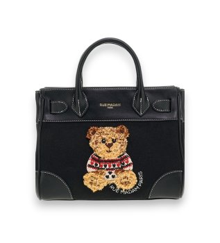 Marvin Love Mini Tote Tasche schwarz