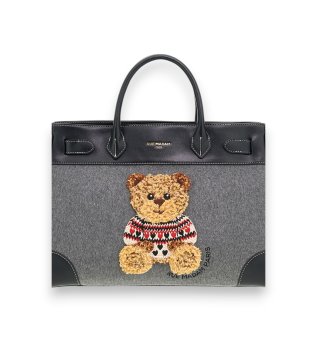 Marvin Love Tote Tasche grau