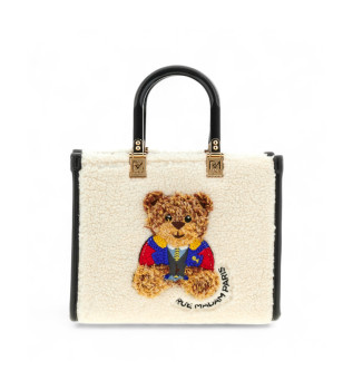 Marvin Mini Tote Hiver blanc, noir