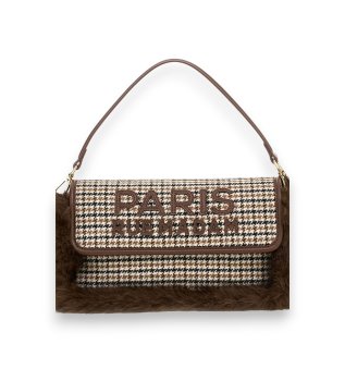 Bolso Megeve Shoulder marrón