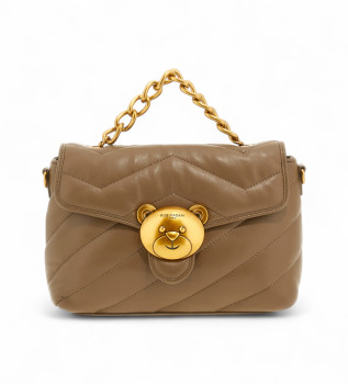 Puffy Shoulder Xl sac taupe