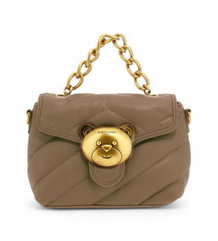 Puffy Shoulder Xs sac taupe