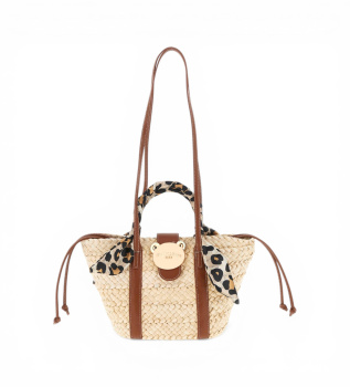Bolso Soleil Basket animalprint