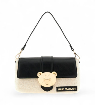 Teddy It-Bag Hiver blanc, noir