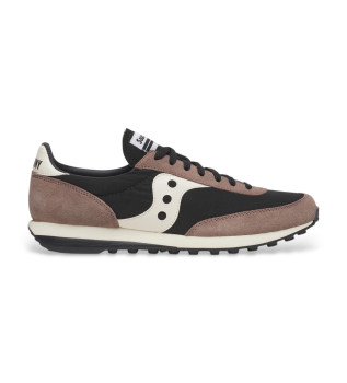 Leren sneakers Trainer 80 zwart, bruin