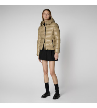 Cosmary prešiti plašč v bež barvi