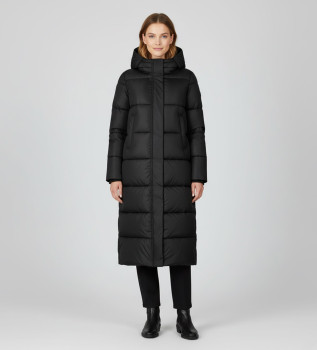 Mega cappotto imbottito nero