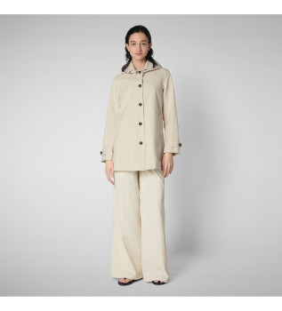 Manteau vert beige d'avril