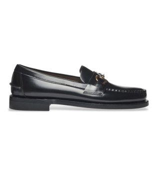 Mocassini classici Joe in pelle nera