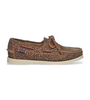 Mocassins en cuir imprim� animal Portland Flesh Out