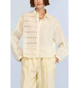 Edwina beige shirt