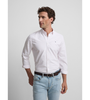 Sport oxford shirt pink stripes