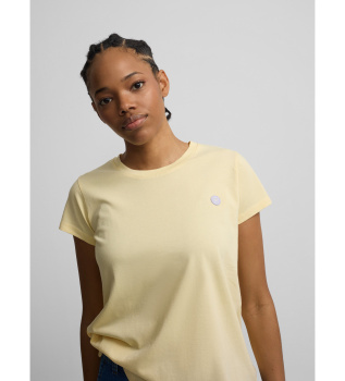 T-shirt jaune sourire