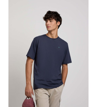 Navy etnisk cirkel t-shirt