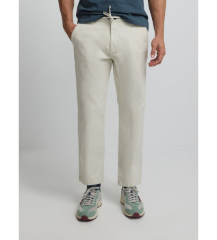 Sport jogger casual beige trousers