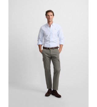 L�ssige Cargohose gr�n