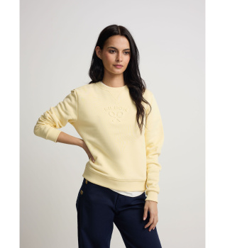 Sweatshirt classique jaune
