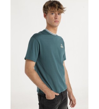 Graphic T-shirt on the back green