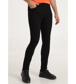Schwarze Skinny Jeans