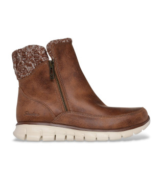 Bottines Synergy - Lovely Collab marron