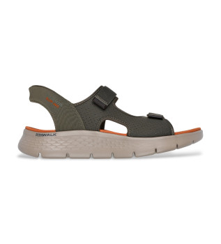 Sandali slip-in Go Wlak Flex SD Easy Entry TR verde oliva