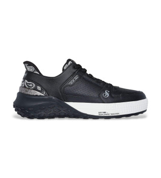 Sizzle Snoop Sizzle Toke Sneakers in pelle nera