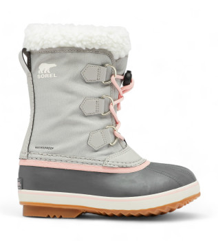 Botas de neve em nylon Yoot Pac cinzentas