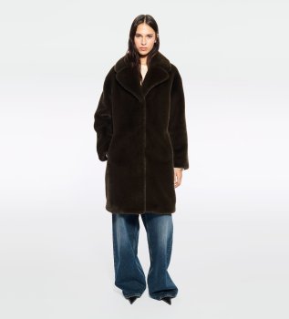 Cappotto Camille Cocoon marrone